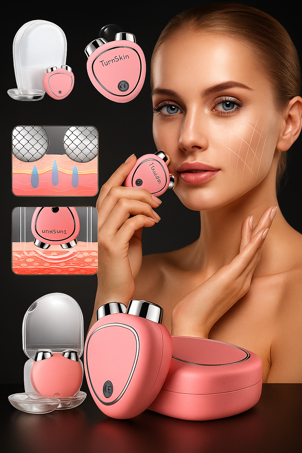 MASAJEADOR FACIAL MICROCORRIENTE