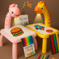 Juego de mesa de proyector de dibujo de unicornio para niños y niñas.